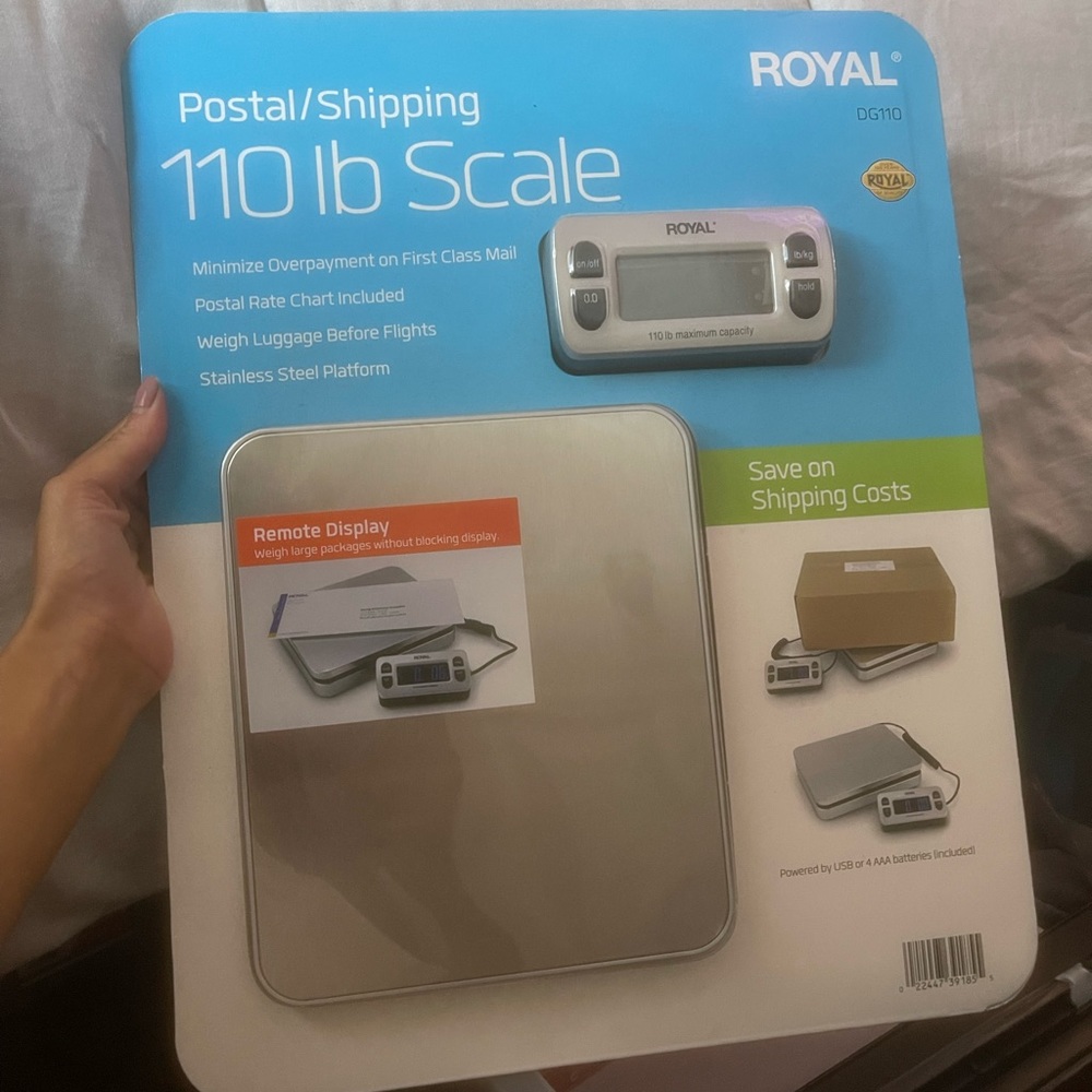 Brand new postal/ shipping 110 lb scale